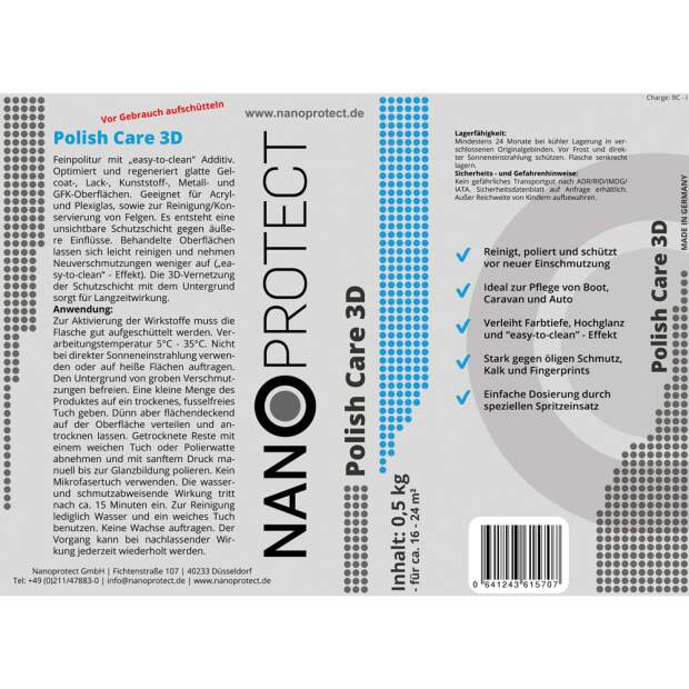 Polish Care 3D - Nanopolitur